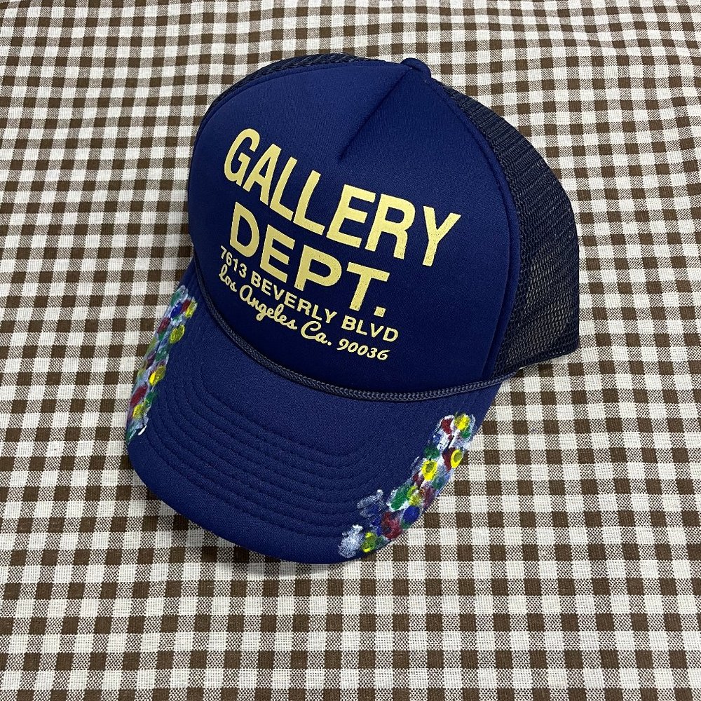 Gallery Dept hat Navy Blue - Picture 3 of 5